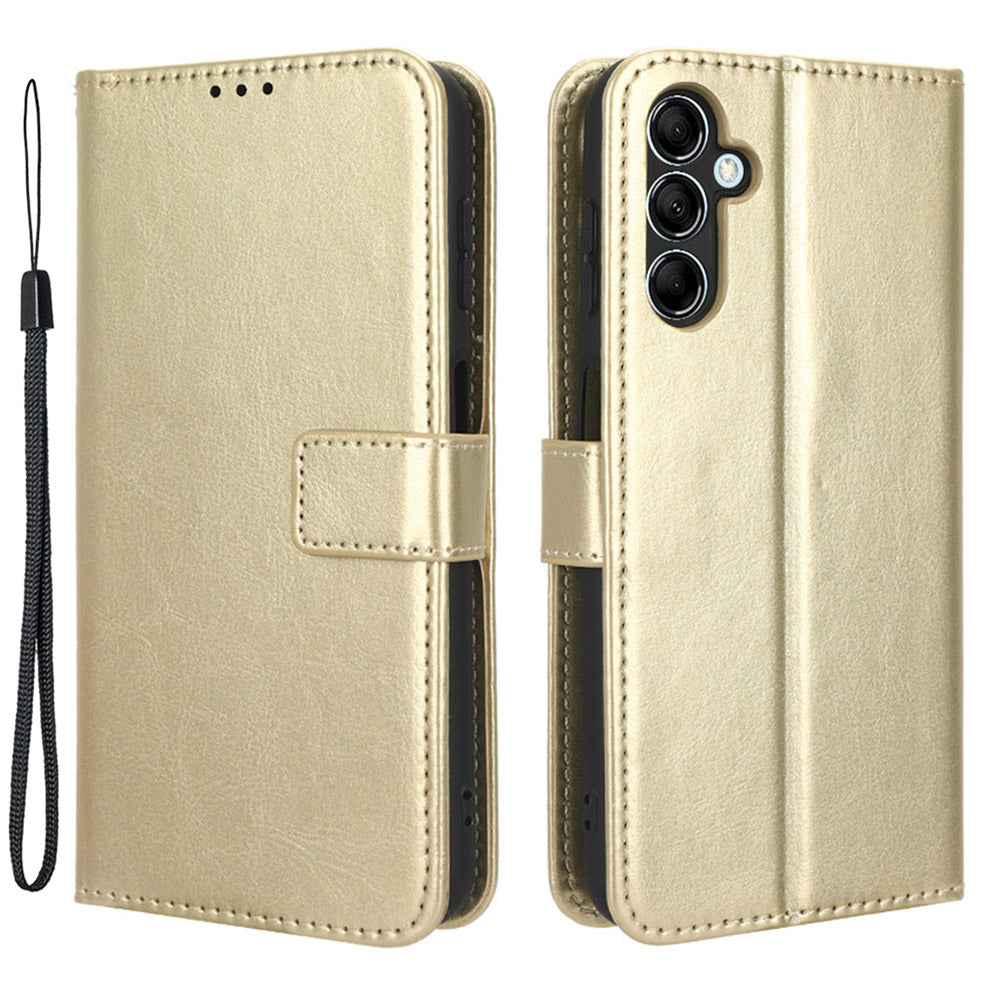 Wallet Phone Case for Samsung Galaxy M54 5G / F54 5G Crazy Horse Texture PU Leather Flip Stand Cover Wallet Phone Case for Samsung Galaxy M54 5G / F54 5G Crazy Horse Texture PU Leather Flip Stand Cover